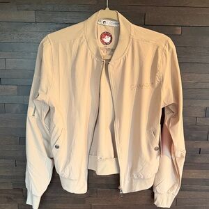 Canada flex wear woman’s jacket all weather, color Beige